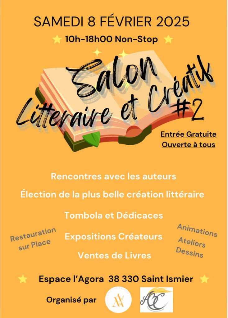 Salon littéraire et créatif de Saint-Imier, séance dédicaces